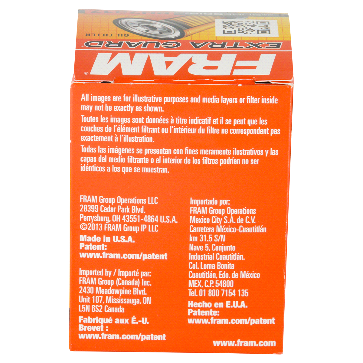 slide 5 of 6, Fram Extra Guard Oil Filter PH7317, 1 ct