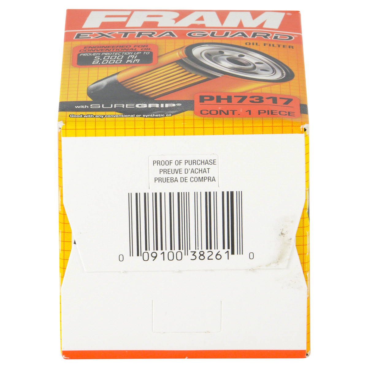 slide 6 of 6, Fram Extra Guard Oil Filter PH7317, 1 ct