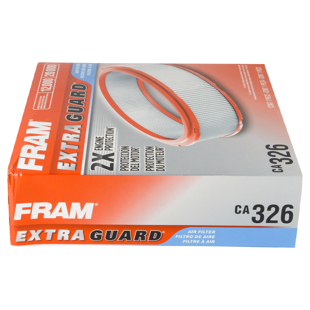 slide 5 of 5, Fram Extra Guard Air Filter CA326, 1 ct