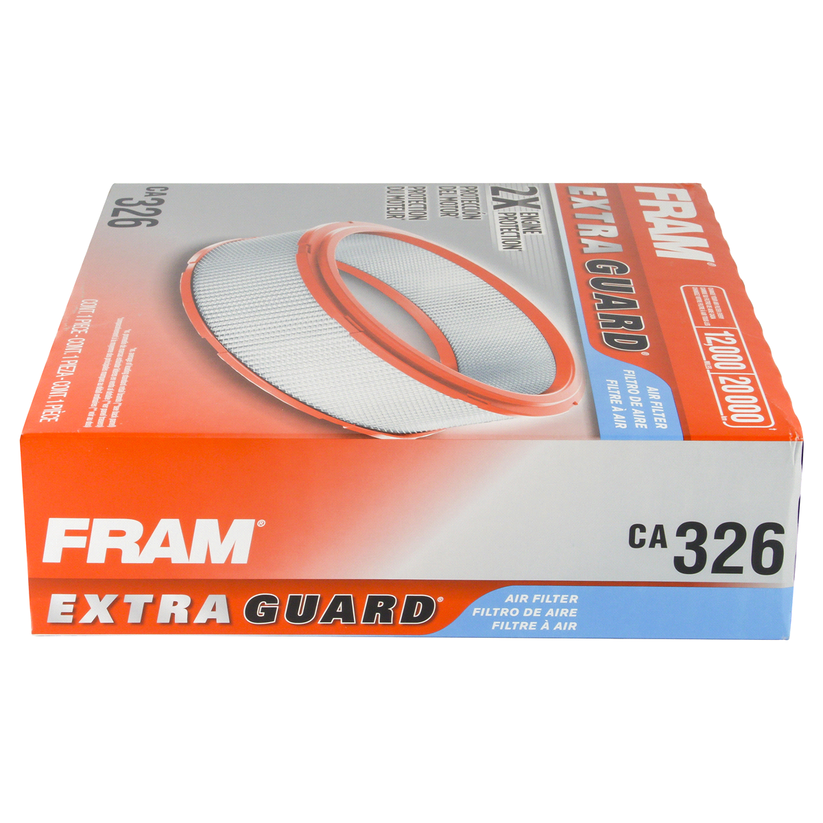 slide 3 of 5, Fram Extra Guard Air Filter CA326, 1 ct