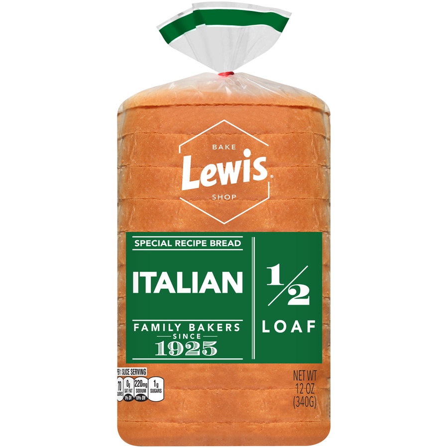 Lewis Bakeries 12 Loaf Italian Bread 12 Oz Bag 12 oz Shipt