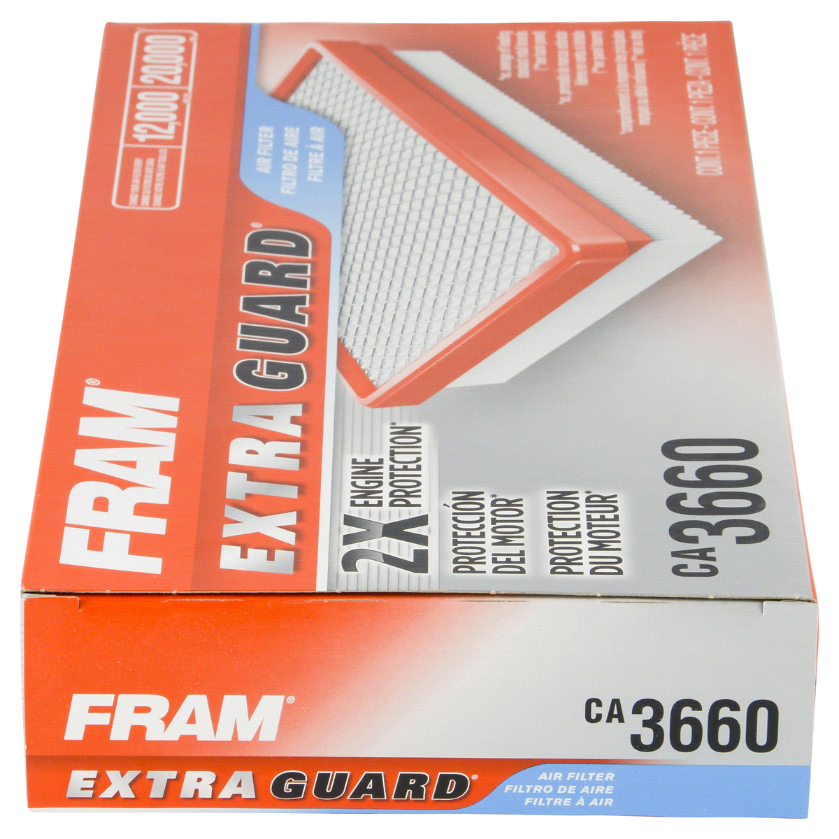 slide 3 of 5, Fram Extra Guard Air Filter CA3660, 1 ct