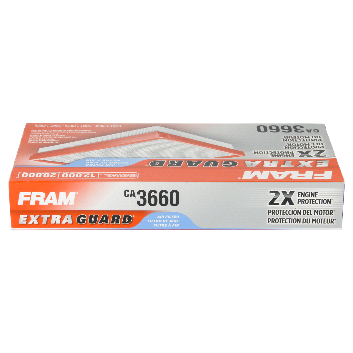 slide 5 of 5, Fram Extra Guard Air Filter CA3660, 1 ct