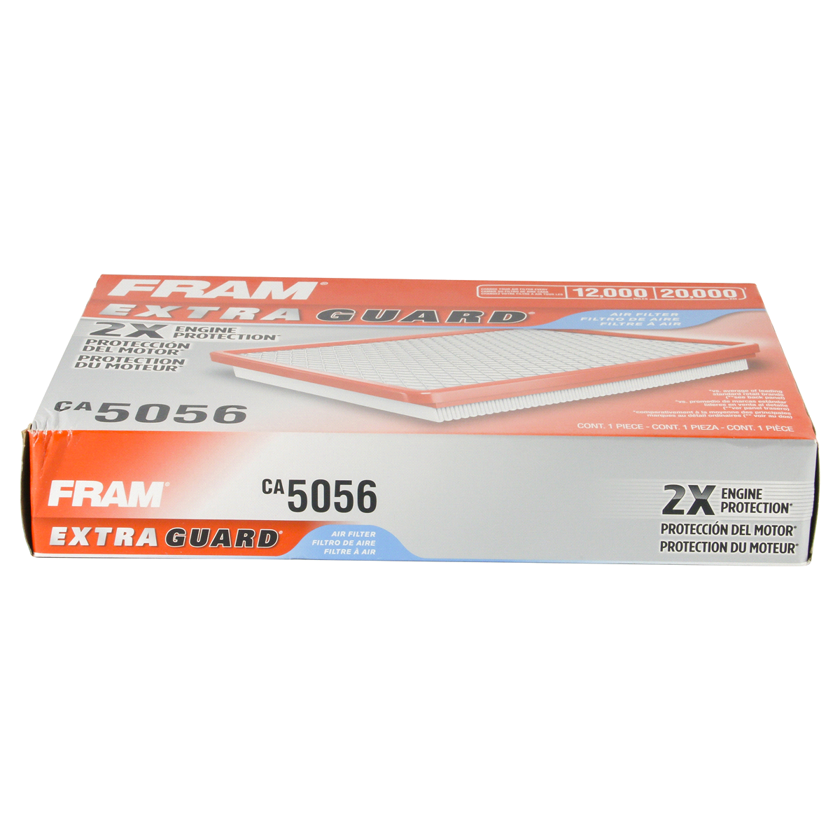 slide 5 of 5, Fram Extra Guard Air Filter CA5056, 1 ct