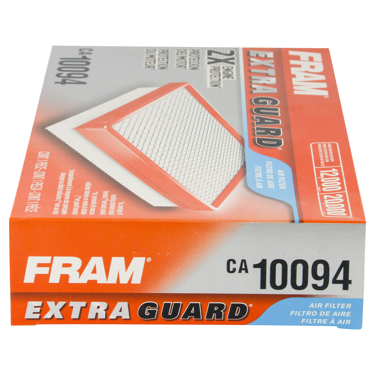 slide 6 of 6, Fram Extra Guard Air Filter CA10094, 1 ct