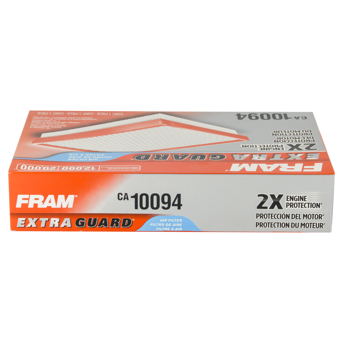 slide 3 of 6, Fram Extra Guard Air Filter CA10094, 1 ct