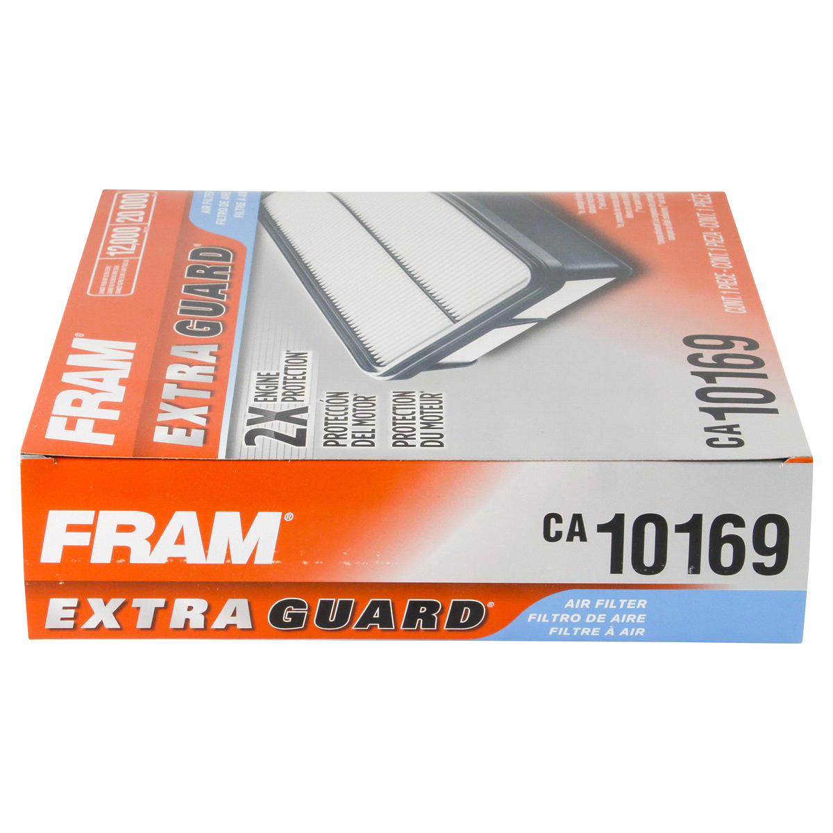 slide 3 of 6, Fram Extra Guard Air Filter CA10169, 1 ct