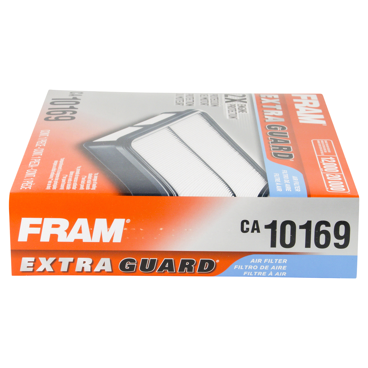 slide 2 of 6, Fram Extra Guard Air Filter CA10169, 1 ct