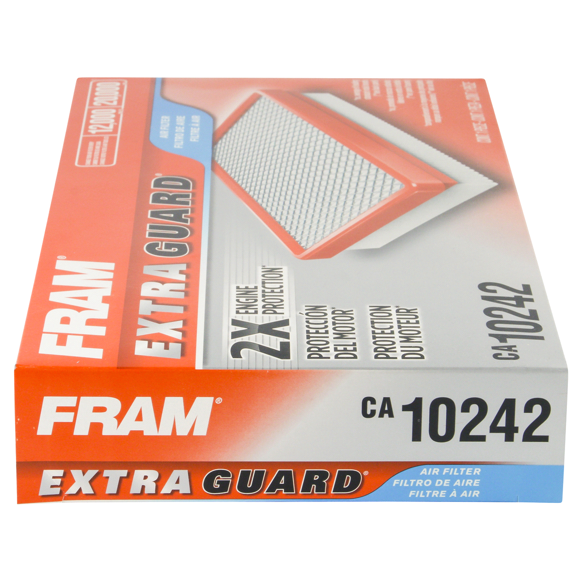 slide 6 of 6, Fram Extra Guard Air Filter CA10242, 1 ct