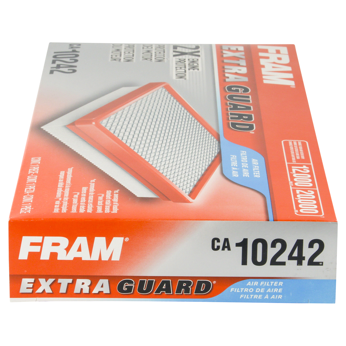 slide 4 of 6, Fram Extra Guard Air Filter CA10242, 1 ct