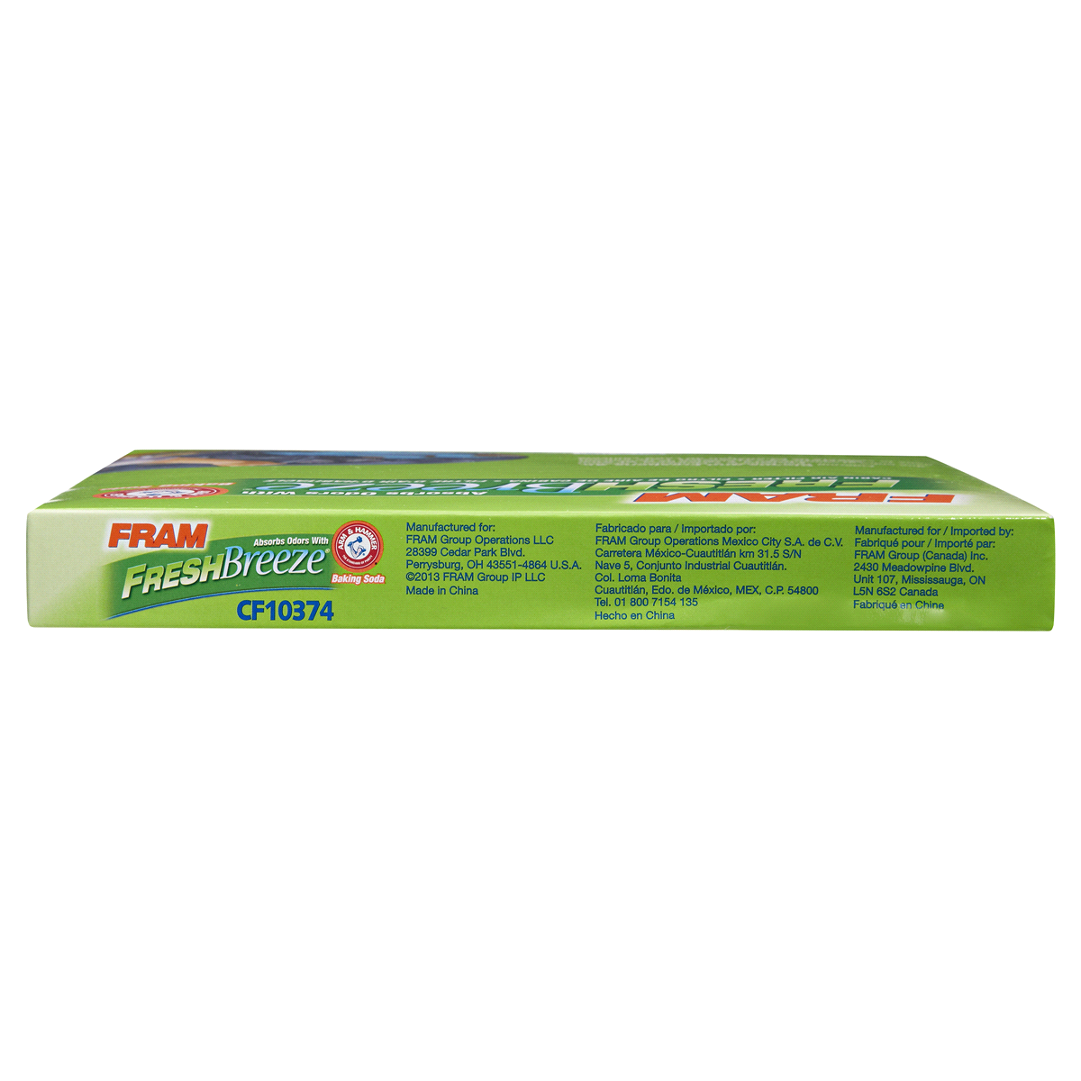 slide 3 of 6, Fram Fresh Breeze Cabin Air Filter CF10374, 1 ct
