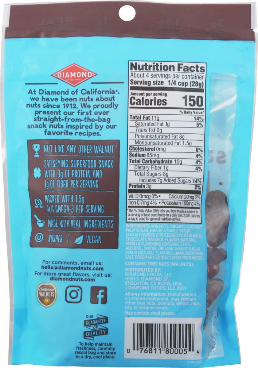 Diamond Walnuts, Salted Dark Chocolate 4 oz | Shipt