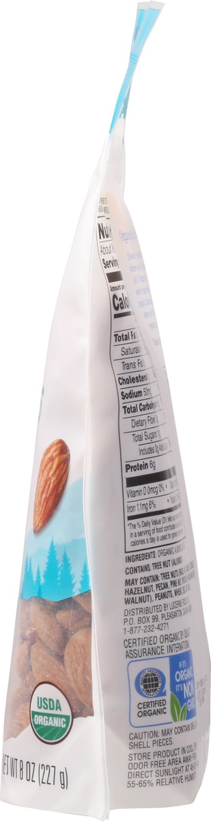 slide 4 of 9, O Organics O Orgnc Almonds Roasted Lightly Salted, 8 oz