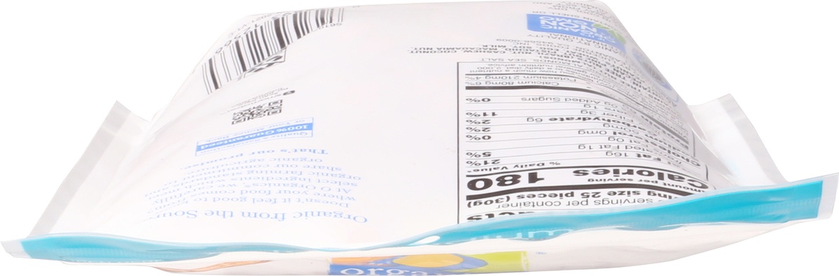 slide 7 of 9, O Organics O Orgnc Almonds Roasted Lightly Salted, 8 oz