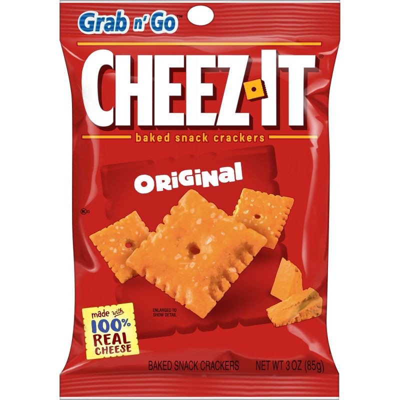 slide 7 of 7, Cheez-It Original Baked Snack Crackers - 3oz, 3 oz