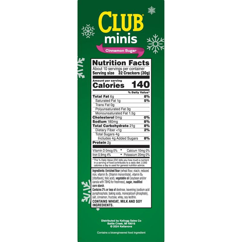 slide 2 of 12, Club Minis Cinnamon Sugar - 11oz, 11 oz