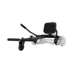 Jetson 3.0 Jetkart Go Kart Seat Hoverboard Attachment: Plastic & Steel Alloy, 220 lb Capacity