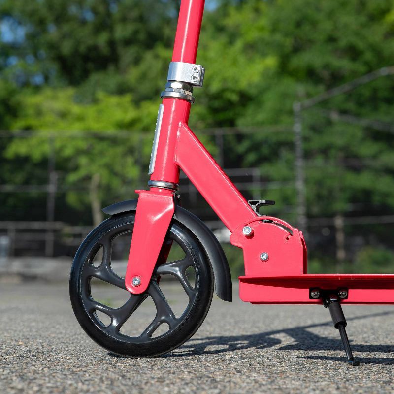 slide 8 of 10, Jetson Hex Kick Scooter - Red: Aluminum Frame, Adjustable Handlebar, 220 lb Capacity, 220 lb