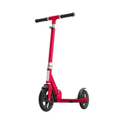 Jetson Hex Kick Scooter - Red: Aluminum Frame, Adjustable Handlebar, 220 lb Capacity