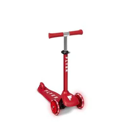 Radio Flyer Glider Junior Kick Scooter with Light Up Wheels: 3-Wheel, Ages 2-5, 44 lb Capacity
