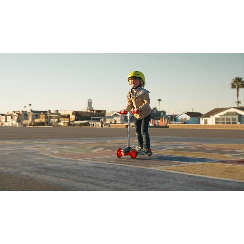 slide 6 of 6, Razor Rollie DLX Kick Scooter - Red: 3-Wheel, Heel Brakes, Ages 2-4, 1 ct