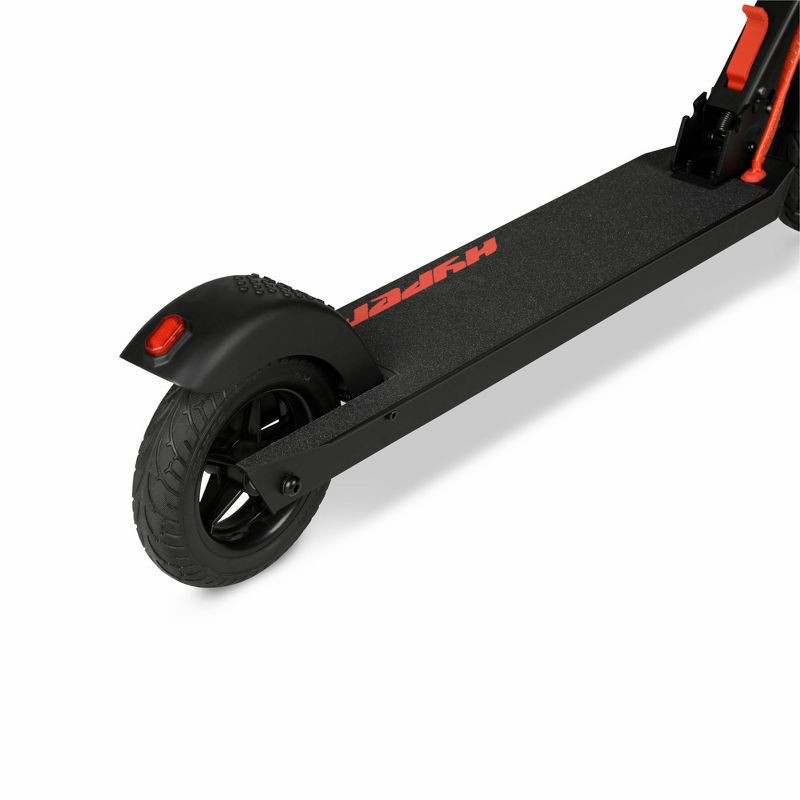 slide 6 of 13, Hyper Skute Folding Electric Scooter 36 Volt Lithium Battery Powered Scooter - Black/Red: Aluminum Frame, 15 MPH, 220 lbs Capacity, 220 lb