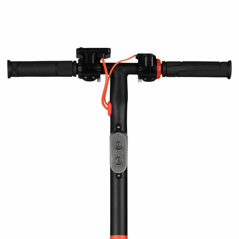 slide 5 of 13, Hyper Skute Folding Electric Scooter 36 Volt Lithium Battery Powered Scooter - Black/Red: Aluminum Frame, 15 MPH, 220 lbs Capacity, 220 lb