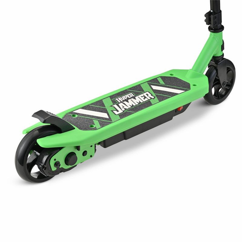 slide 8 of 11, Hyper Jammer Kids Electric Scooter 12 Volt Battery Powered Scooter - Green: Steel Frame, 10 MPH, 1 ct