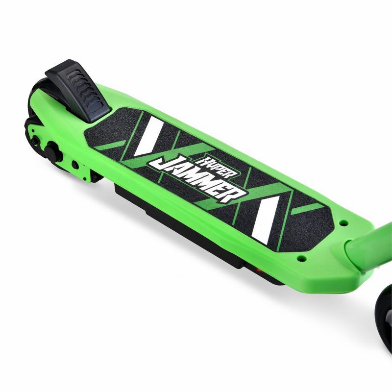 slide 9 of 11, Hyper Jammer Kids Electric Scooter 12 Volt Battery Powered Scooter - Green: Steel Frame, 10 MPH, 1 ct
