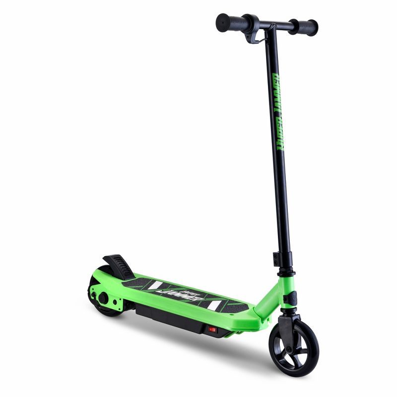 slide 1 of 11, Hyper Jammer Kids Electric Scooter 12 Volt Battery Powered Scooter - Green: Steel Frame, 10 MPH, 1 ct