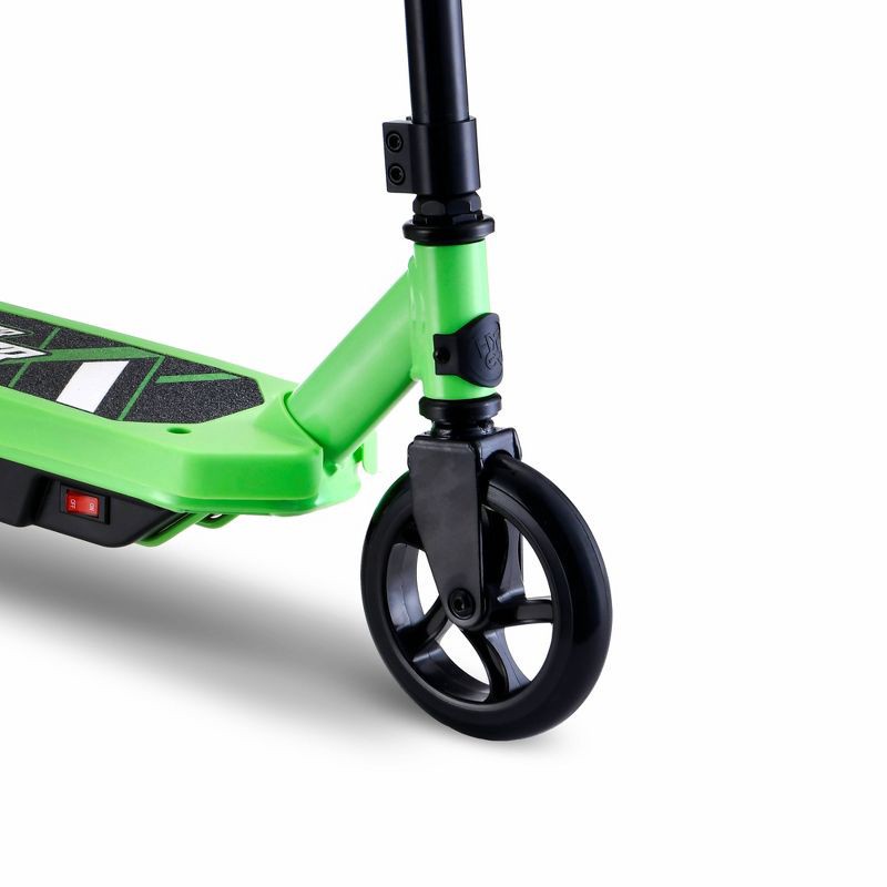 slide 11 of 11, Hyper Jammer Kids Electric Scooter 12 Volt Battery Powered Scooter - Green: Steel Frame, 10 MPH, 1 ct