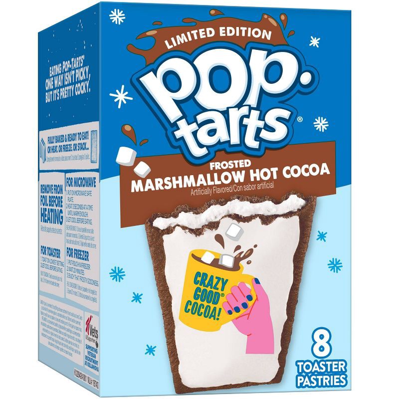 slide 1 of 6, Pop-Tarts Frosted Marshmallow Hot Cocoa - 8ct / 13.5oz, 8 ct; 13.5 oz