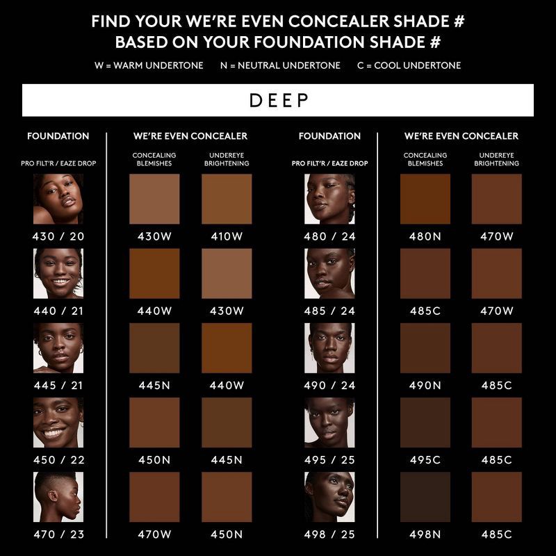 slide 5 of 10, Fenty Snackz by Fenty Beauty by Rihanna We’re Even Hydrating Longwear Mini Concealer - 485C - 0.15 fl oz - Ulta Beauty, 0.15 fl oz