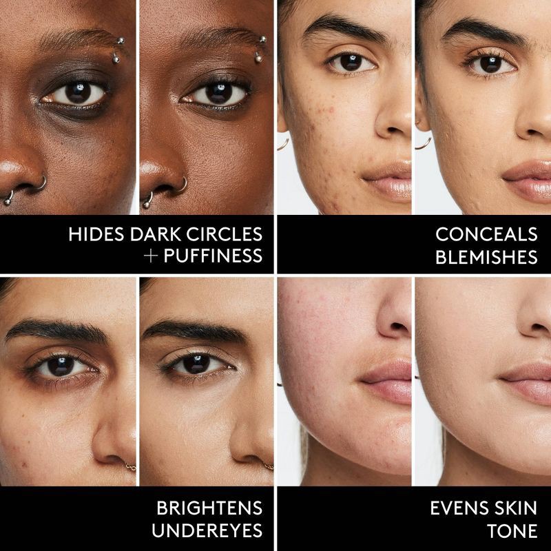 slide 4 of 10, Fenty Snackz by Fenty Beauty by Rihanna We’re Even Hydrating Longwear Mini Concealer - 250W - 0.15 fl oz - Ulta Beauty, 0.15 fl oz