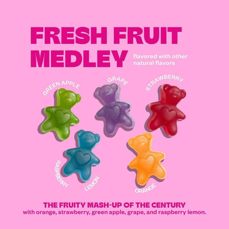 slide 8 of 8, Tandy Belly Bears Fresh Fruit Medley Gummy Supplements - 1.76oz, 1.76 oz