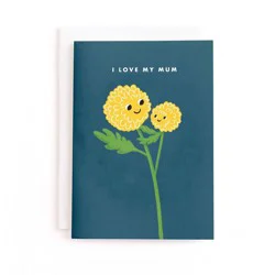Minted Greeting Card - I Love My Mum