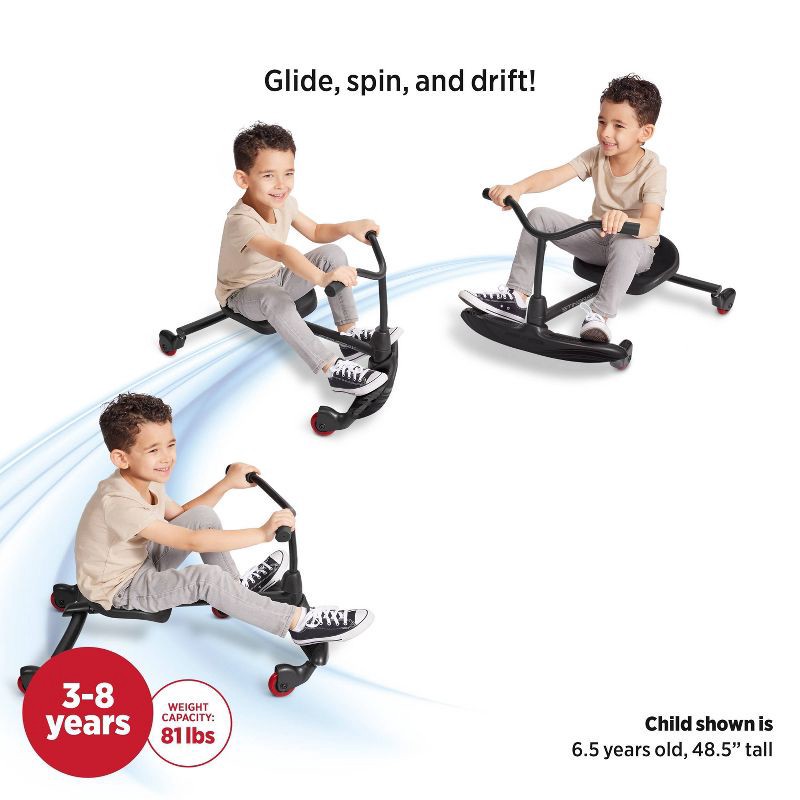 slide 4 of 11, Radio Flyer Stingray Ride-On: Steel & Polypropylene, Ages 3-8, 81 lb Capacity, 81 lb