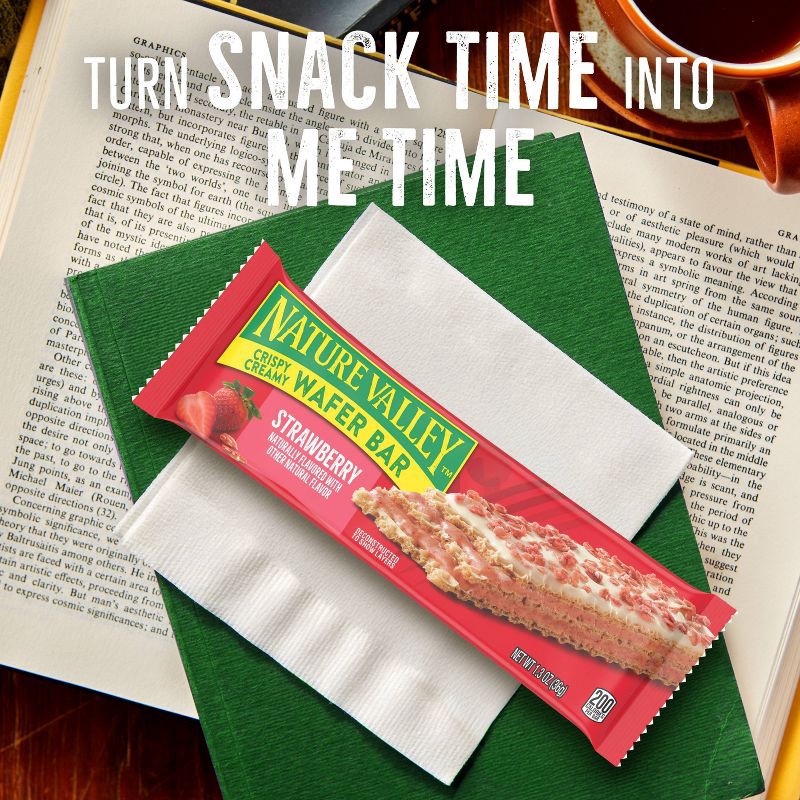 slide 5 of 7, Nature Valley Crispy Creamy Strawberry Bars - 6.5oz/5ct, 6.5 oz