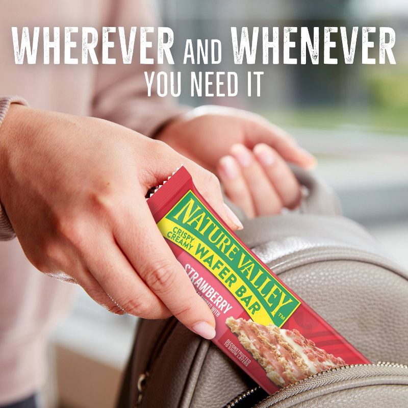 slide 6 of 7, Nature Valley Crispy Creamy Strawberry Bars - 6.5oz/5ct, 6.5 oz