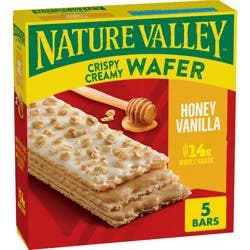 Nature Valley Crispy Creamy Vanilla Honey Bars - 6.5oz/5ct
