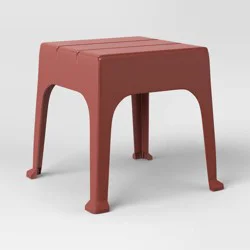 Resin Patio Accent Table Cinnamon - Room Essentials™