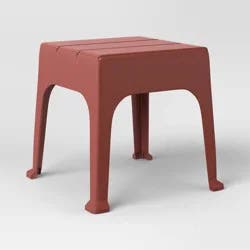 Resin Patio Accent Table Cinnamon - Room Essentials™