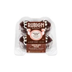 Rubicon Chocolate Cream Filled Cupcake - 10oz/4ct