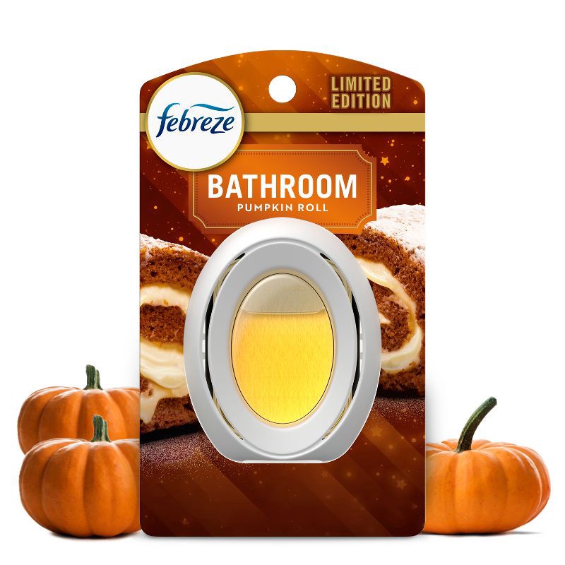 slide 1 of 13, Febreze Bathroom Air Freshener - Pumpkin Roll - 1ct, 1 ct