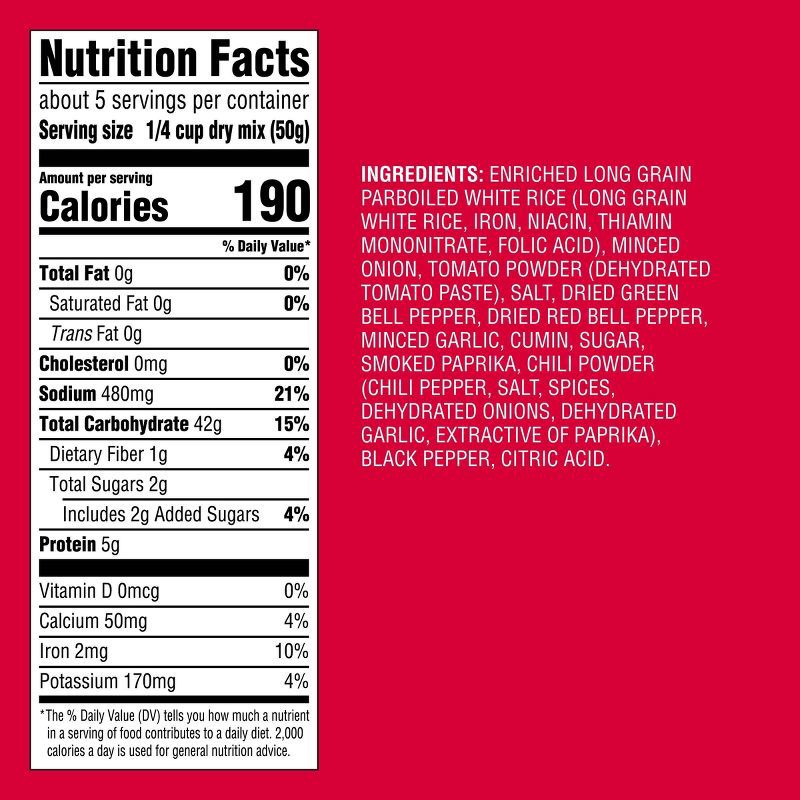 slide 4 of 4, Spanish Dry Rice Mix - 9.5oz - Good & Gather™, 9.5 oz