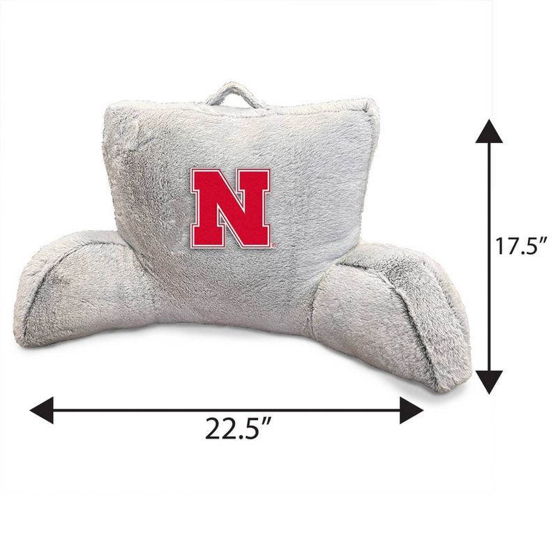 slide 2 of 3, NCAA Nebraska Cornhuskers Faux Fur Backrest, 1 ct
