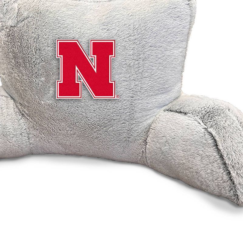 slide 3 of 3, NCAA Nebraska Cornhuskers Faux Fur Backrest, 1 ct