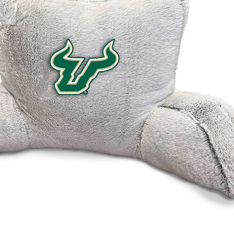 slide 3 of 3, NCAA South Florida Bulls Faux plush Backrest: Polyester Fiber U-Shape Support Pillow, 1 ct
