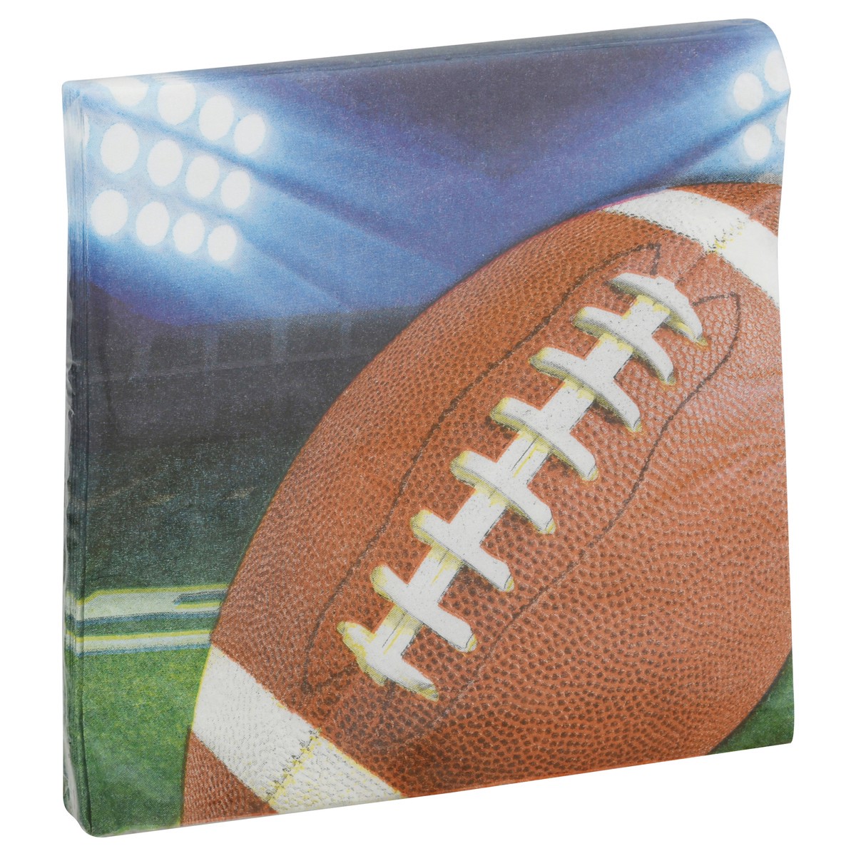 slide 7 of 9, Party Creations Football Beverage Napkin, 16 ct