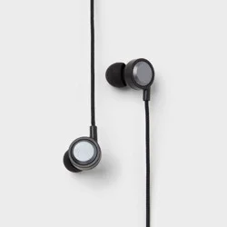 Wired In-Ear Headphones with USB-C Connector and Mic - heyday™ (Black): Earphones USB-C